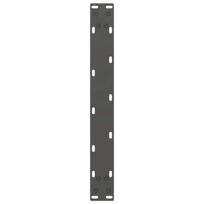 Salontafelpoten Staal Antraciet 60 x (42-43) cm