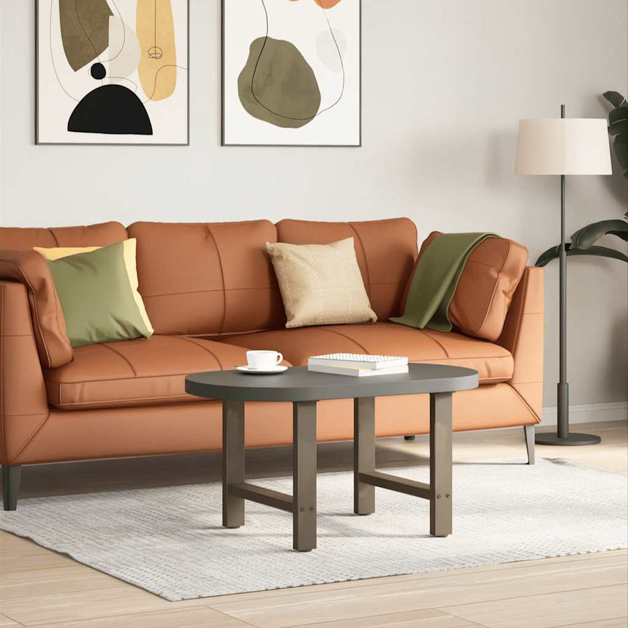 Salontafelpoten Staal Naturel 60 x (42-43) cm