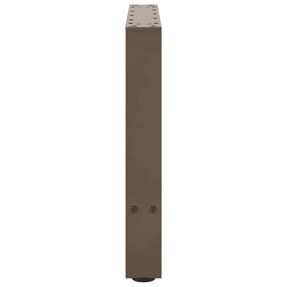 Salontafelpoten Staal Naturel 60 x (42-43) cm