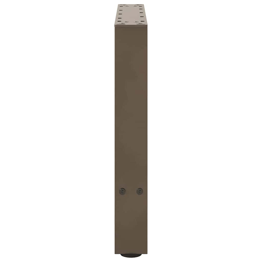 Salontafelpoten Staal Naturel 60 x (42-43) cm