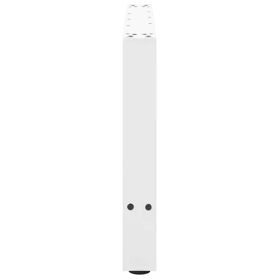 Salontafelpoten 2 st 70x(42-43) cm staal wit