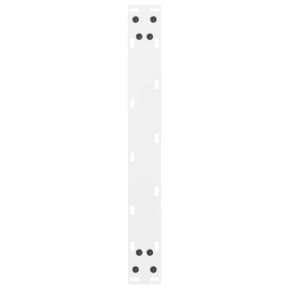 Salontafelpoten 2 st 70x(42-43) cm staal wit