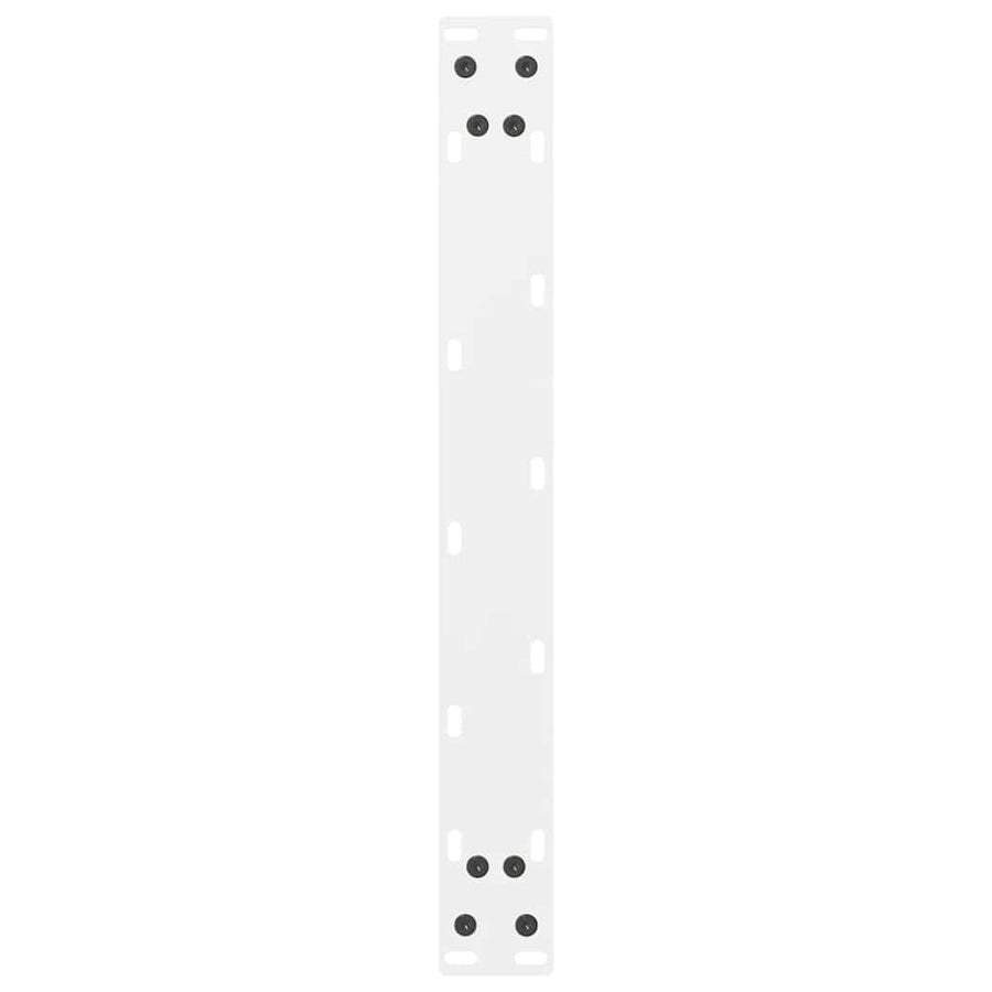 Salontafelpoten 2 st 70x(42-43) cm staal wit