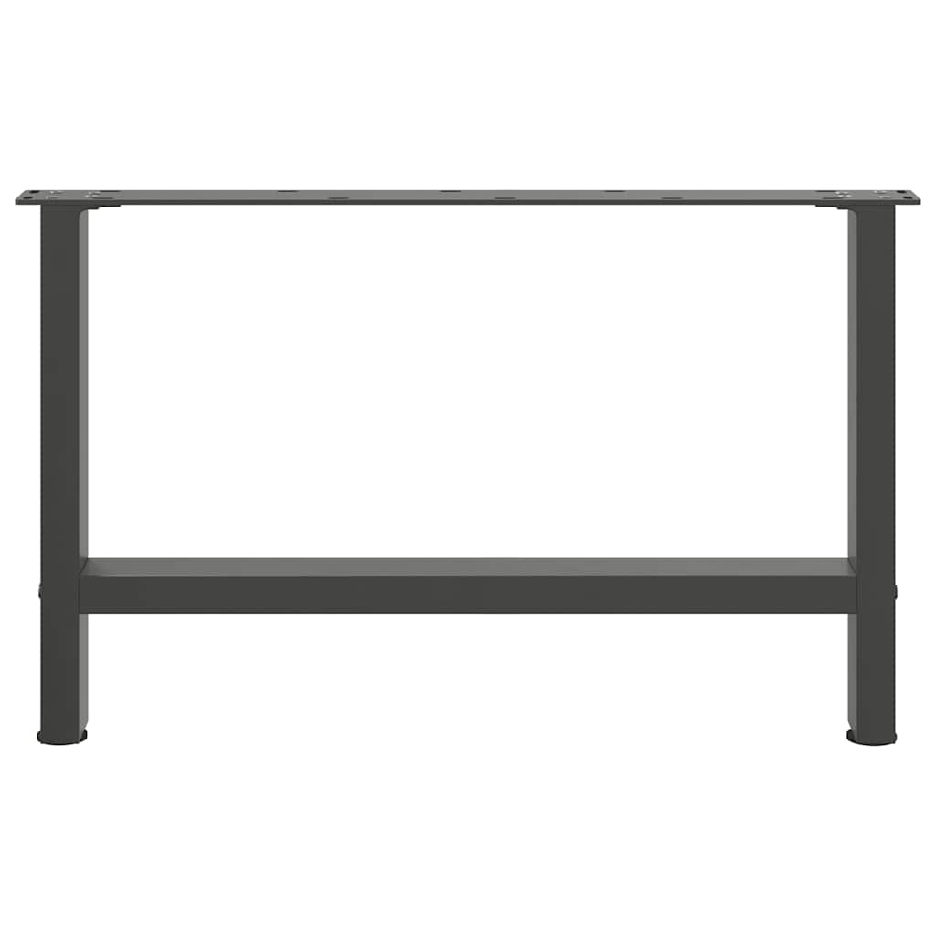 Salontafelpoten 2 st 70x(42-43) cm staal antraciet