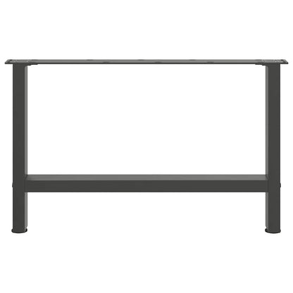 Salontafelpoten 2 st 70x(42-43) cm staal antraciet