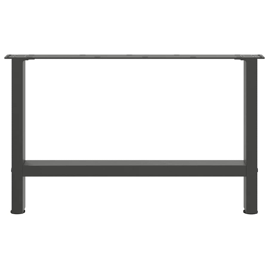 Salontafelpoten 2 st 70x(42-43) cm staal antraciet