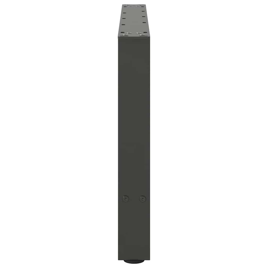 Salontafelpoten 2 st 70x(42-43) cm staal antraciet