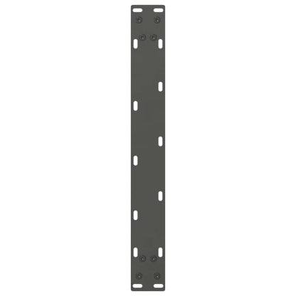 Salontafelpoten 2 st 70x(42-43) cm staal antraciet