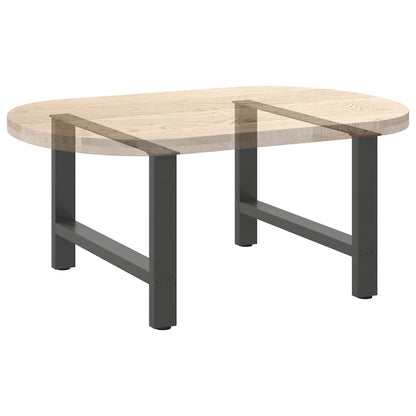 Salontafelpoten 2 st 70x(42-43) cm staal antraciet