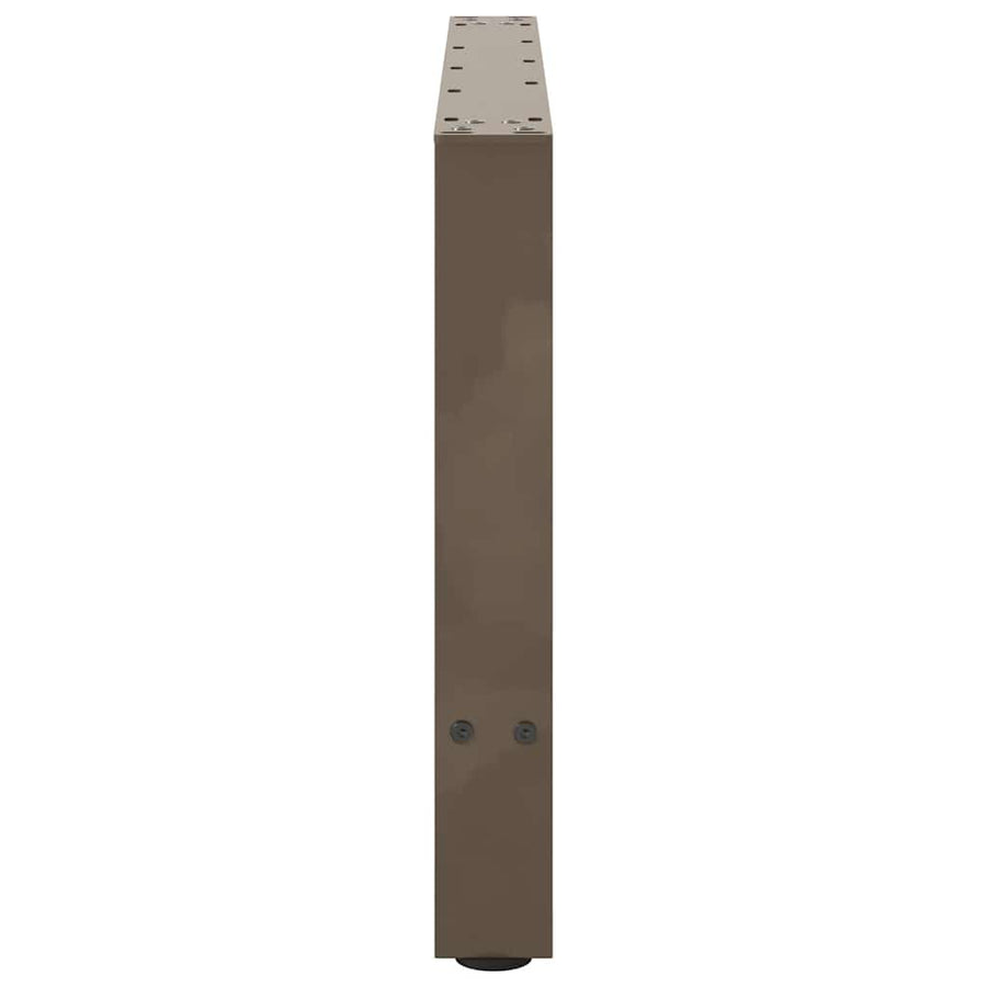 Salontafelpoten Staal Naturel 70 x (42-43) cm
