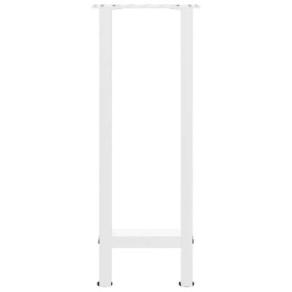 Salontafelpoten 2 st 28x(72-73) cm staal wit