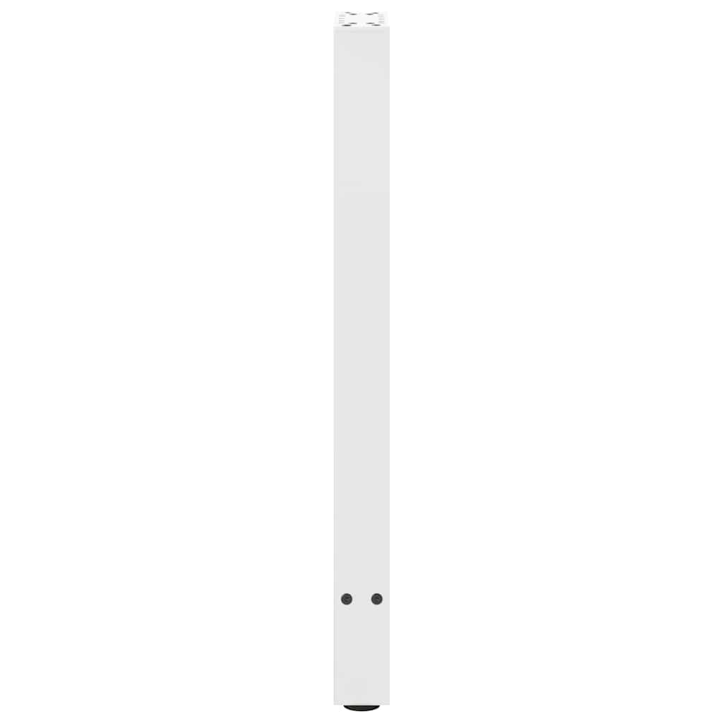 Salontafelpoten 2 st 28x(72-73) cm staal wit