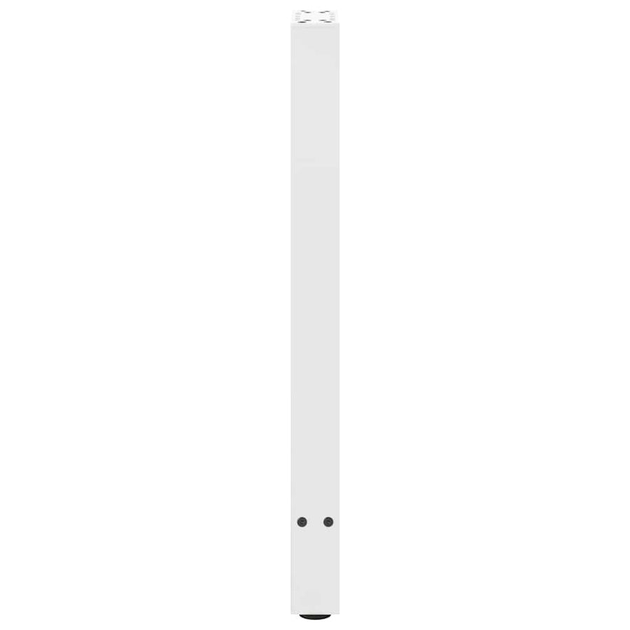 Salontafelpoten 2 st 28x(72-73) cm staal wit