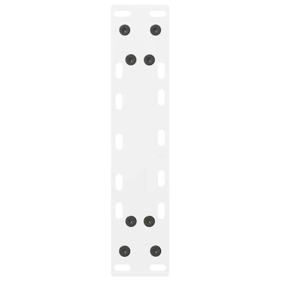 Salontafelpoten 2 st 28x(72-73) cm staal wit
