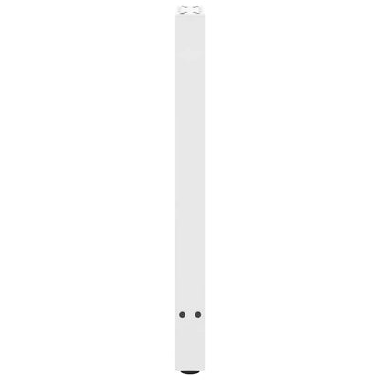 Salontafelpoten 2 st 38x(72-73) cm staal wit