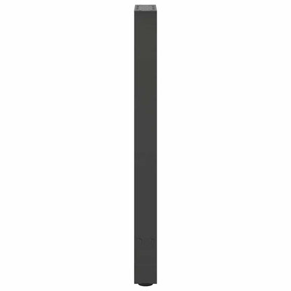 Salontafelpoten 2 st 38x(72-73) cm staal antraciet