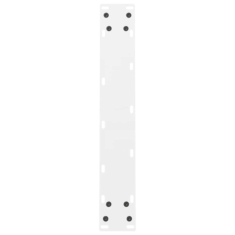 Salontafelpoten 2 st 50x(72-73) cm staal wit