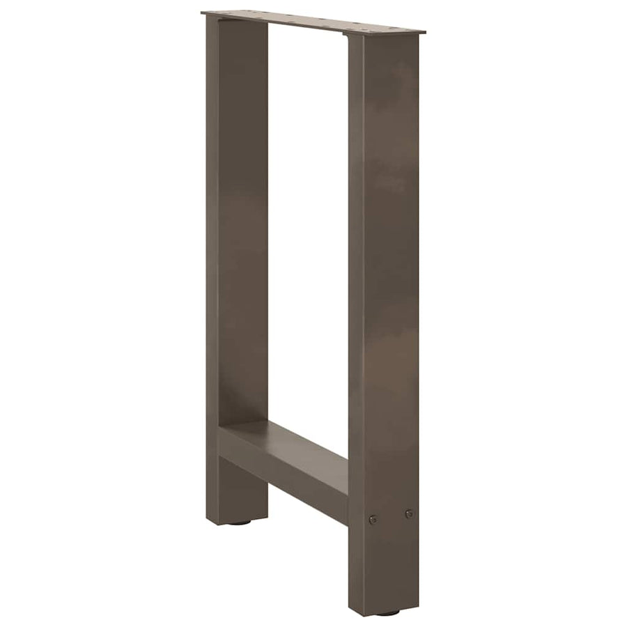 Salontafelpoten Staal Naturel 50 x (72-73) cm