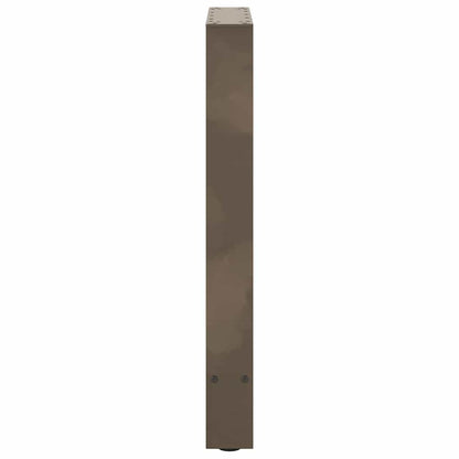 Salontafelpoten Staal Naturel 50 x (72-73) cm