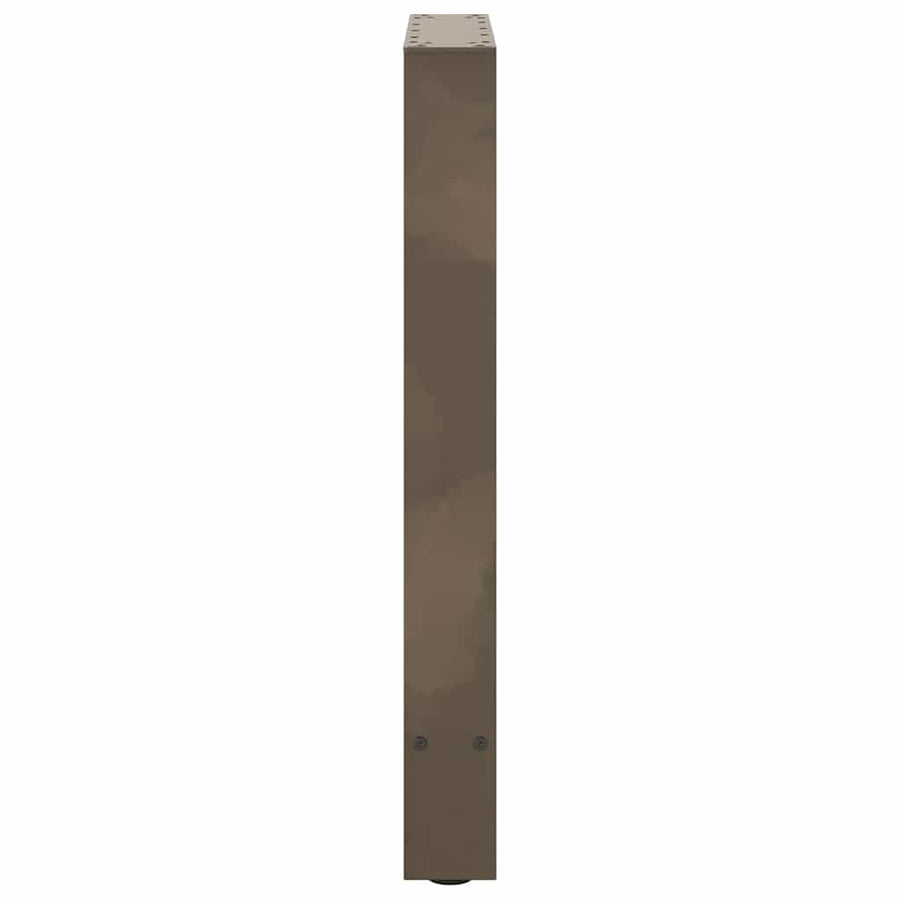 Salontafelpoten Staal Naturel 50 x (72-73) cm