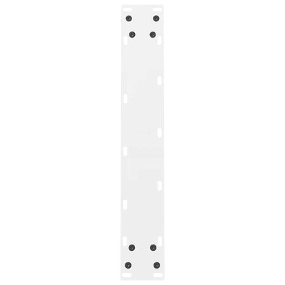 Salontafelpoten 2 st 60x(72-73) cm staal wit