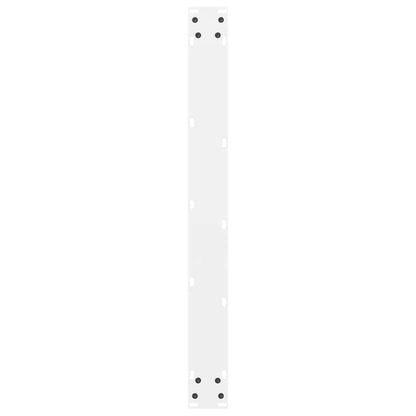 Salontafelpoten 2 st 70x(72-73) cm staal wit