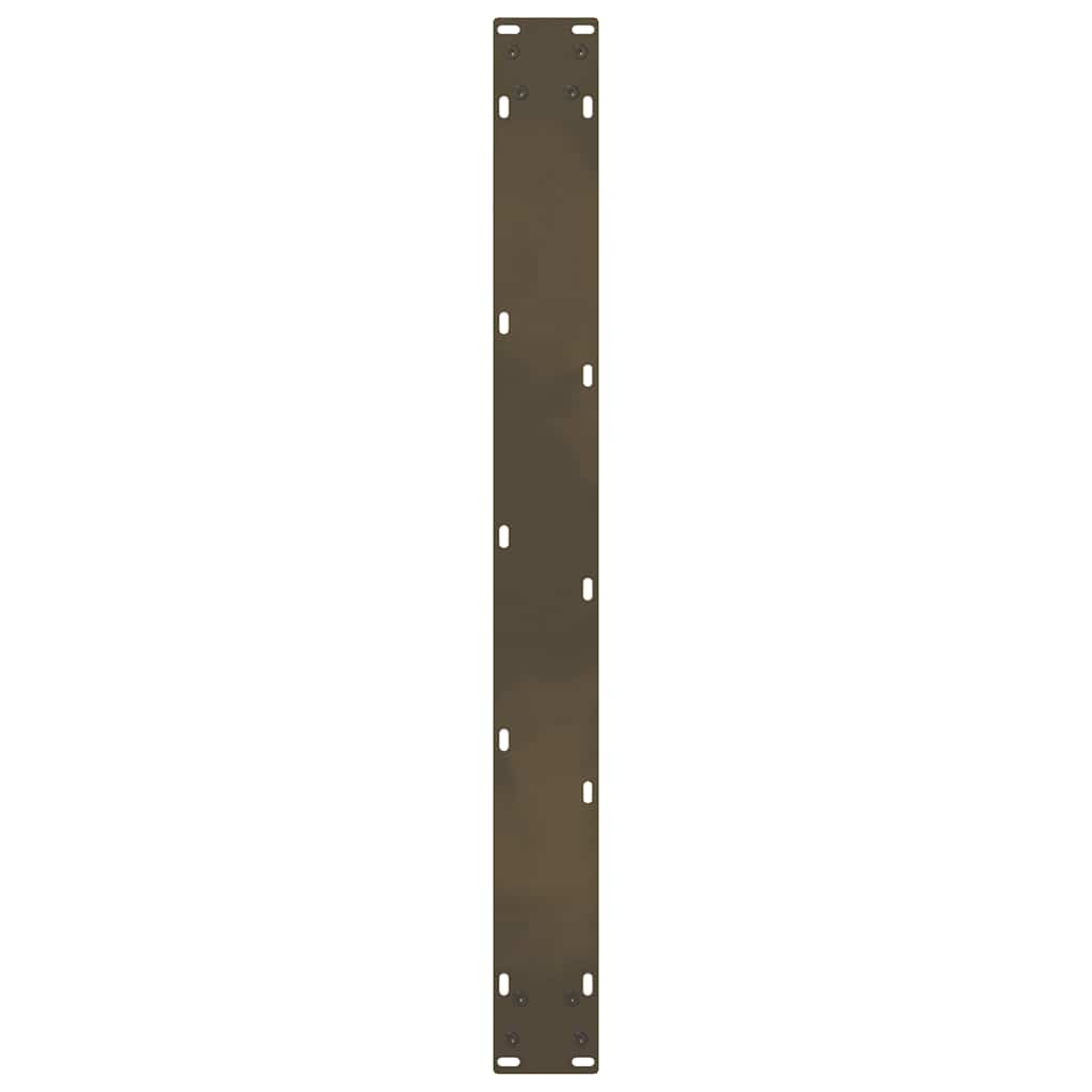Salontafelpoten Staal Naturel 70 x (72-73) cm