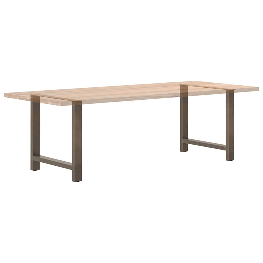 Salontafelpoten Staal Naturel 70 x (72-73) cm
