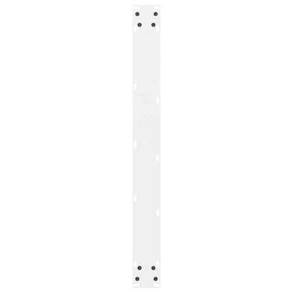 Salontafelpoten 2 st 80x(72-73) cm staal wit