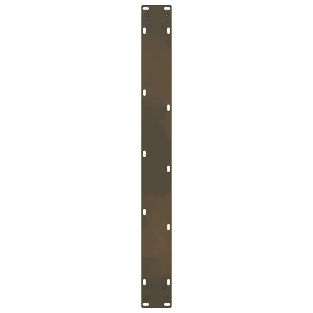 Salontafelpoten Staal Naturel 80 x (72-73) cm