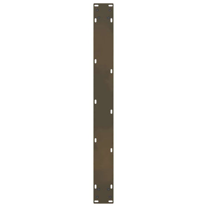 Salontafelpoten Staal Naturel 80 x (72-73) cm