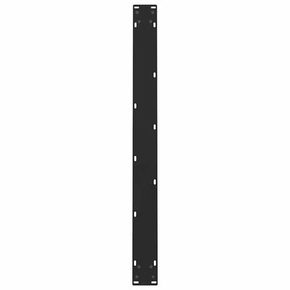 Salontafelpoten 2 st 100x(72-73) cm staal zwart