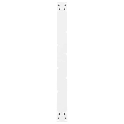 Salontafelpoten 2 st 100x(72-73) cm staal wit