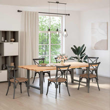 Salontafelpoten Staal Antraciet 100 x (72-73) cm