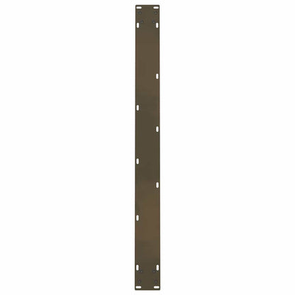 Salontafelpoten Staal Naturel 100 x (72-73) cm
