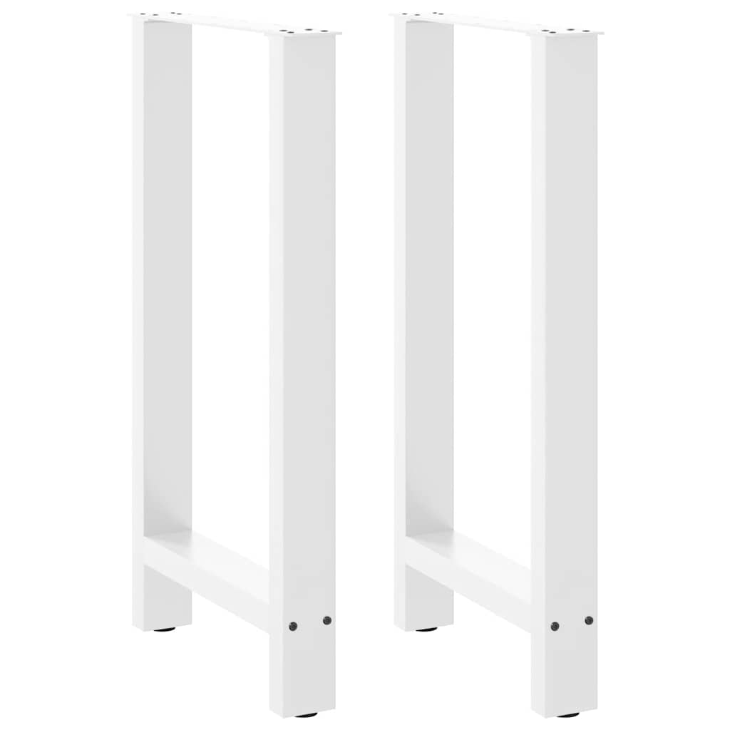 Bartafelpoten 2 st 40x(90-91) cm staal wit