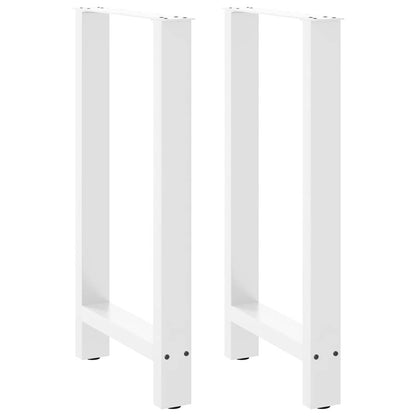 Bartafelpoten 2 st 40x(90-91) cm staal wit