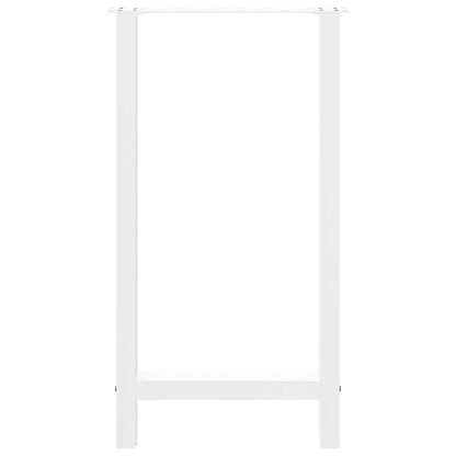 Bartafelpoten 2 st 40x(90-91) cm staal wit