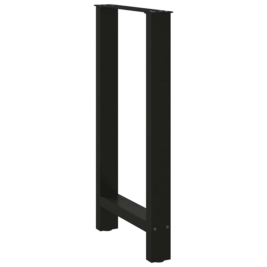 Bartafelpoten 2 st 50x(90-91) cm staal zwart