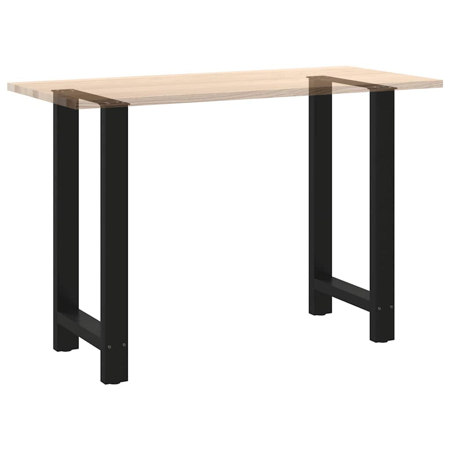 Bartafelpoten 2 st 50x(90-91) cm staal zwart