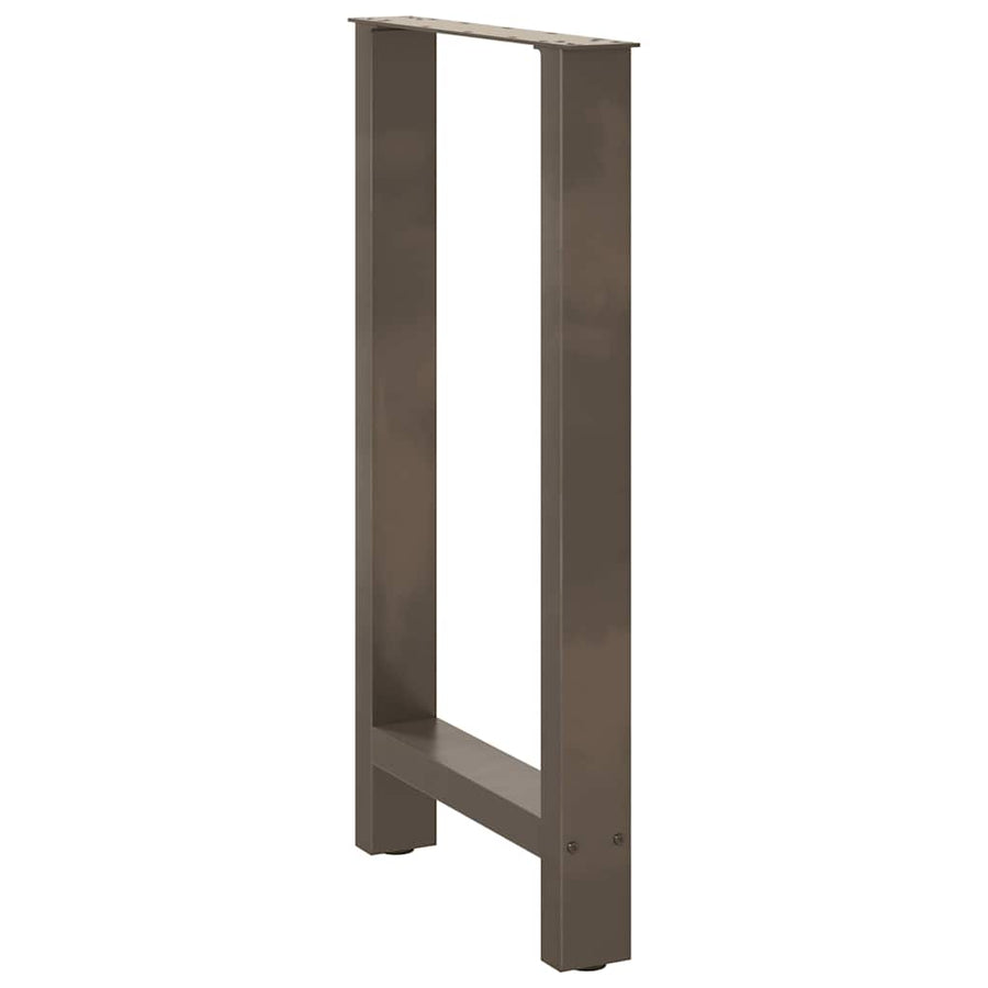 Salontafelpoten Staal Naturel 50 x (90-91) cm