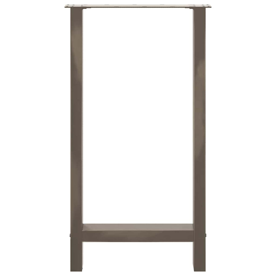 Salontafelpoten Staal Naturel 50 x (90-91) cm