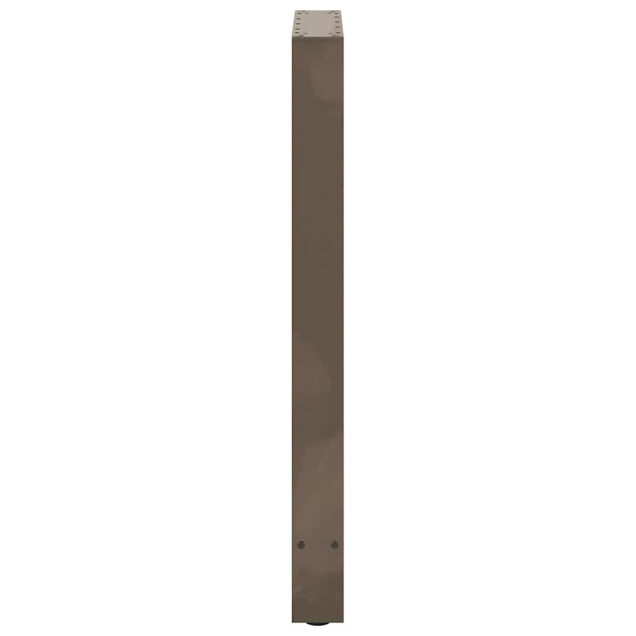 Salontafelpoten Staal Naturel 50 x (90-91) cm