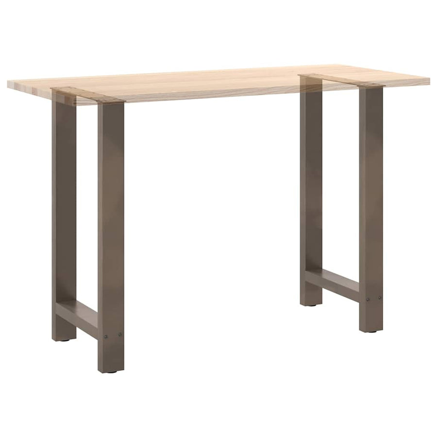 Salontafelpoten Staal Naturel 50 x (90-91) cm