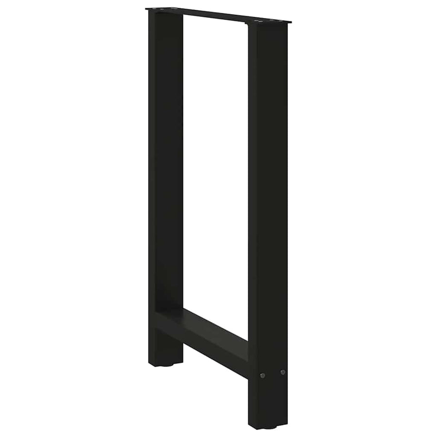Bartafelpoten 2 st 60x(90-91) cm staal zwart