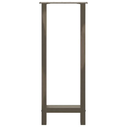 Bartafelpoten 2 st 40x(100-101) cm staal naturel