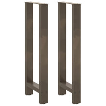 Salontafelpoten Staal Naturel 50 x (100-101) cm