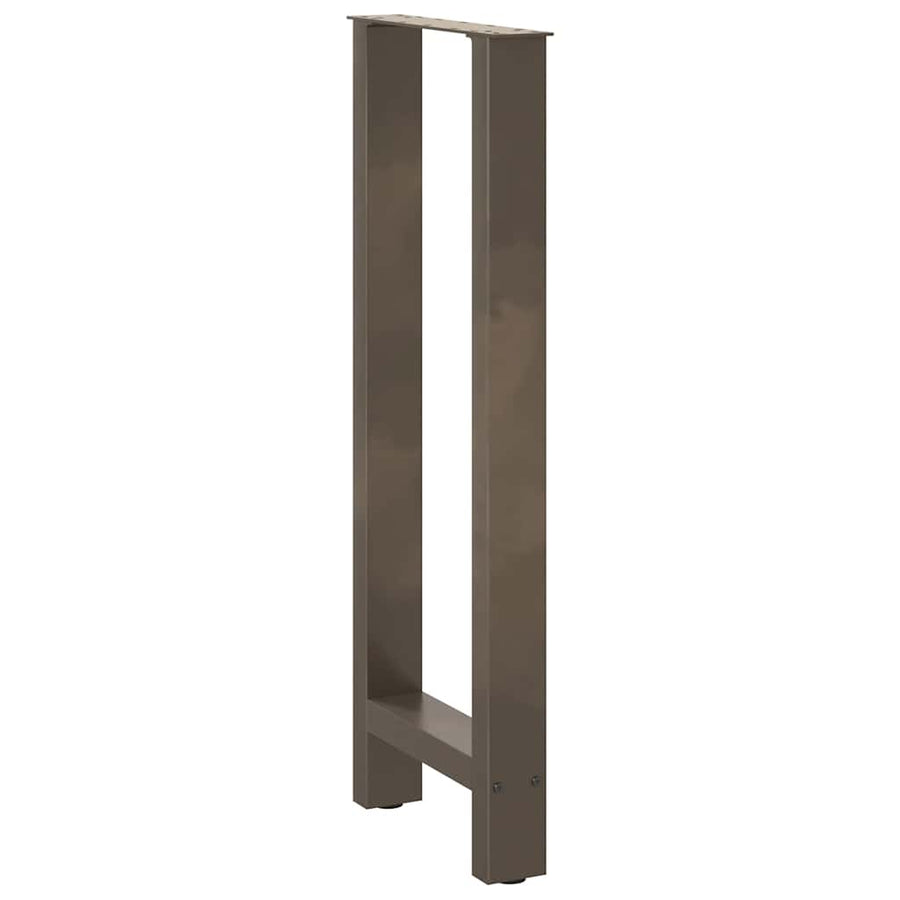 Salontafelpoten Staal Naturel 50 x (100-101) cm