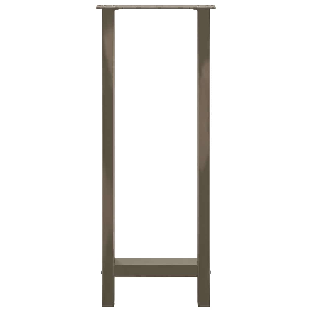 Salontafelpoten Staal Naturel 50 x (100-101) cm