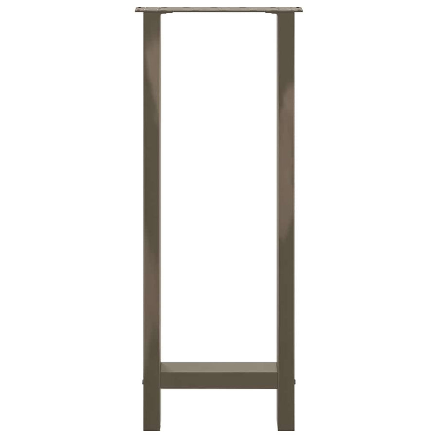 Salontafelpoten Staal Naturel 50 x (100-101) cm